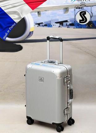 Ударопрочный чемодан алюминиевая рамка от airtex  b 228 колеса: shivaka japan