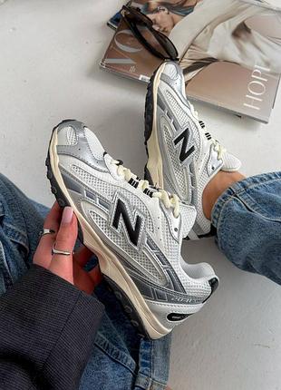 Кроссовки new balance 204l white/metallic/black