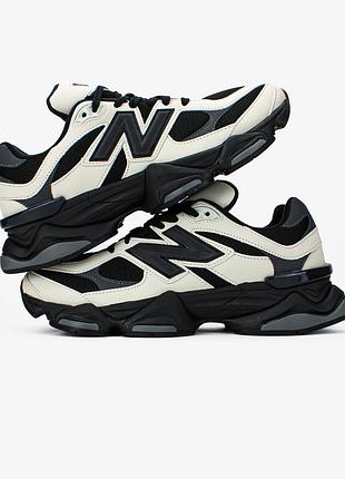 👕 new balance 9060 «off white black»👕