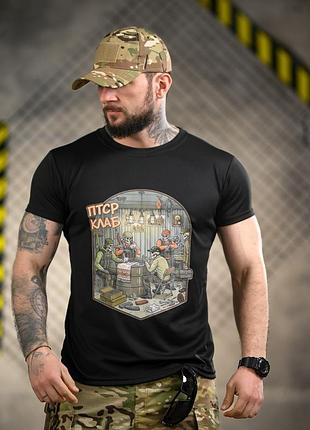 Тактична футболка born of war птср клаб black