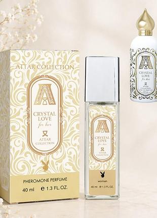 Парфумована вода pheromone crystal love gold, 40 мл