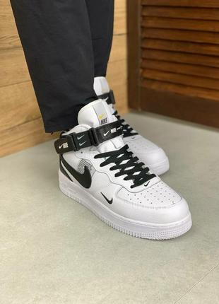 Nike air force 1, кросівки найк високі 3