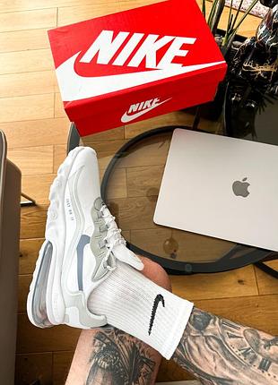 👕 nike air max 270 react "white"👕 5