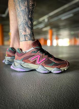 👕new balance 9060 "burgundy pink"👕