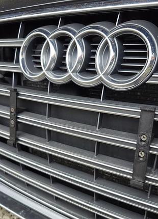 Безрамочное крепление номерного знака для audi s3 8v на передний бампер