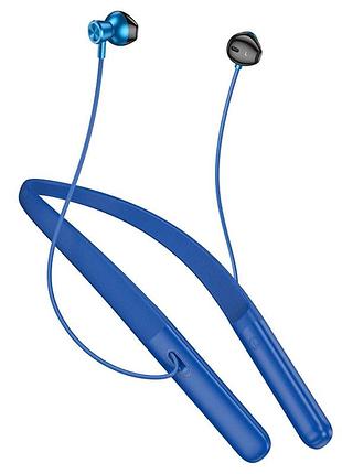 Навушники bluetooth hoco es73 спортивні з мікрофоном blue
