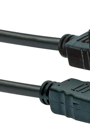 Кабель роз’єм 90° schwaiger digital hdmi - hdmi 1.3м