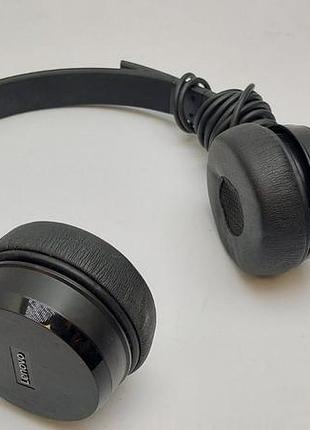 Провідні навушники lenovo 100 stereo usb headset (товар вживаний)