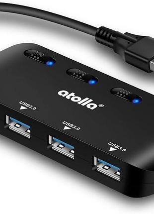 Концентратор atolla ch-1103u3 usb 3.0
