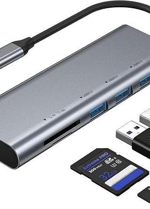 Концентратор flyland usb c 7-в-1