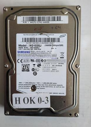 Донор hdd samsung hd103sj h0123 bf41-00303a