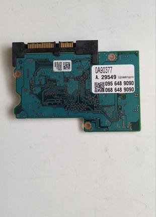 Плата hdd toshiba 0a90377