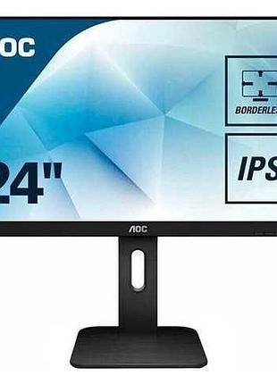 Монітор 23.8" aoc 24p1 black клас "а"