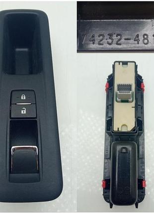 Блок управління склопідйомника та центрального замка дверей toyota (оем: 74232-48180)(192966) (товар вживаний)