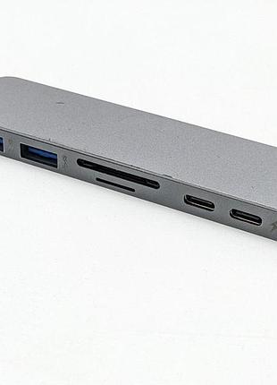 Концентратор hyperdrive 7 в 1 macbook pro | air (товар вживаний)