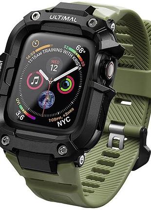Захисний ремінець-кейс ultimal ultra protective case band для apple watch (45mm)