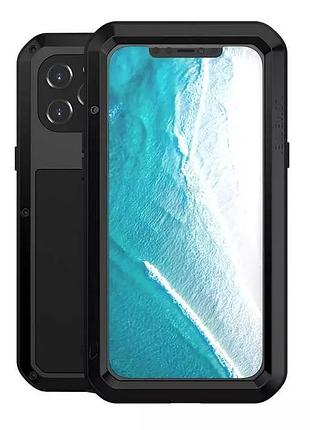 Протиударний чохол бампер для iphone 12 pro max love mei powerfull