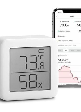 Безпровідний внутрішній термометр/гігрометр switchbot meter (th s1)