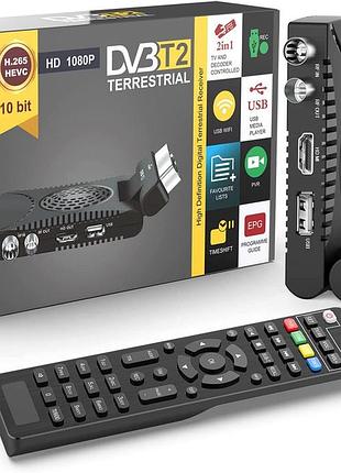 Цифровий тюнер телевізійного сигналу terrestrial digital decoder dvb-t2