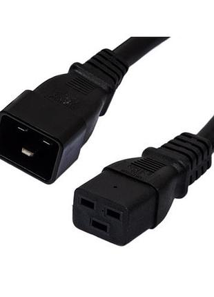 Кабель живлення power c19 c20 1.5м