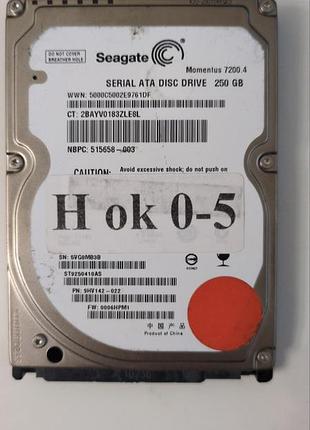 Донор hdd seagate st9250410as h012345 100565308 rev a