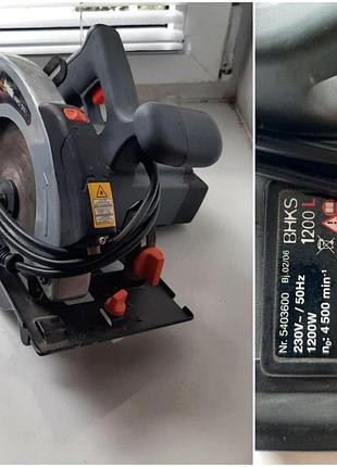 Циркуляційна пила meister basic bhks 1200l (товар вживаний)