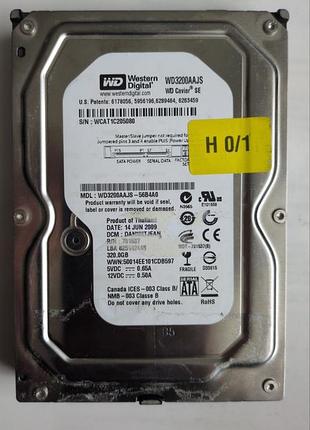 Донор hdd wd3200aajs 56b4a0 h01 2060-701537-003 rev a