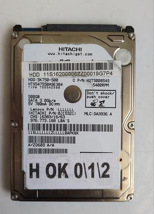 Донор hdd hitachi hts547550a9e384 h012 220 oa90269 01 jp1 600