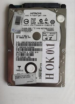 Донор hdd hitachi hts723232a7a364 h01 220 oa90269 01 e38 345