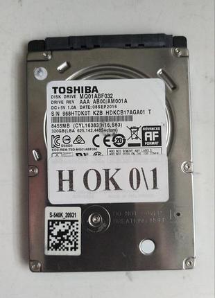 Донор hdd toshiba mq01abf032 h01 g003235c