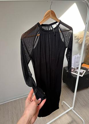 Сукня приталена allsaints шовк