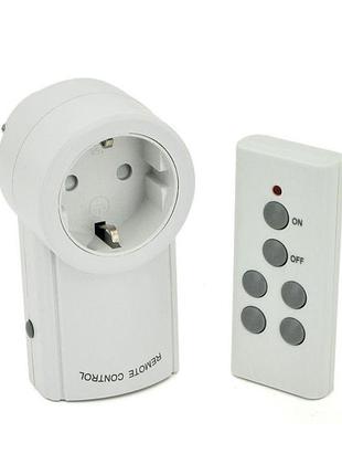 Розетка з дистанційним пультом керування voltronic rcs-5979