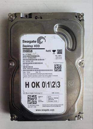 Донор hdd seagate st2000dm001 h0123 100724095 rev a