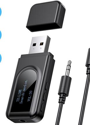 Трансмітер ресивер bluetooth 5.0 hommie yet-t1