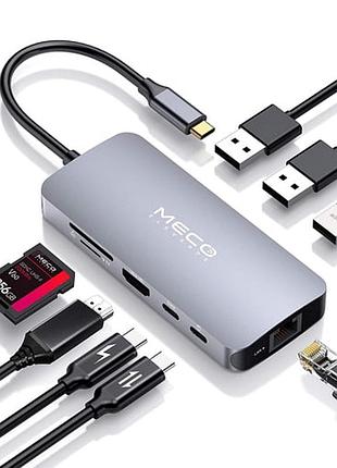 Концентратор meco 9 в 1 usb c