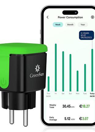 Розумна вулична розетка greensun pe-01e