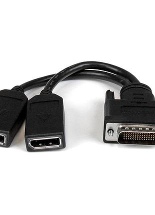 Перехідник dms-59 до 2*displayport 20 см