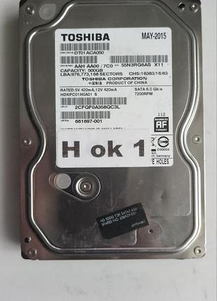 Донор hdd toshiba dt01aca050 h01 220 oa90377 01 ms4 250