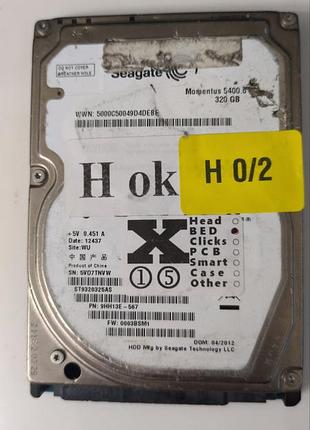 Донор hdd seagate st9320325as h02 100660535 rev b