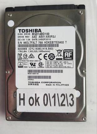 Донор hdd toshiba mq01abd100 h0123 g003235c