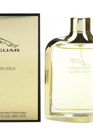 Jaguar classic gold туалетна вода для чоловіків 100 мл