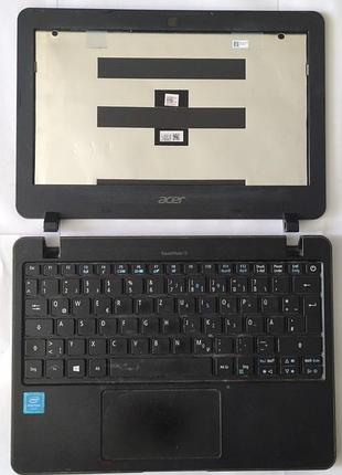 Кришка матриці з рамкою вкорпус до ноутбука acer travelmate b117 (товр вживаний)