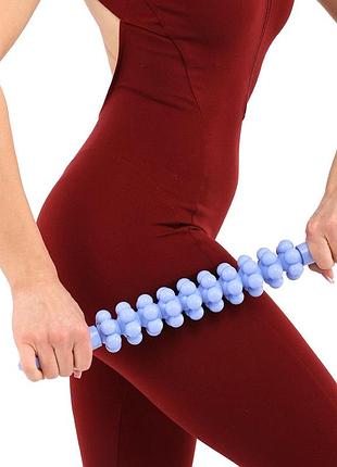 Масажер-палиця роликовий антицелюлітний 10 масажерів massager bar