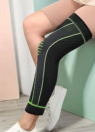 Бандаж коленного сустава knee support ma-23 зеленый m top shop ua_