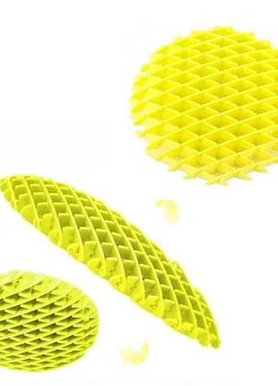 Антистрес трансформер хробак непосида fidget worm жовтий top shop ua_