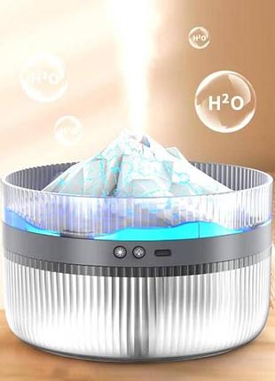 Увлажнитель воздуха-ночник вулкан volcano humidifier белый top shop ua_