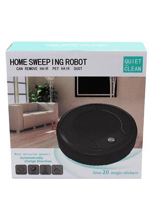 Робот пылесос ximeijie mop robot sweeping черный top shop ua_