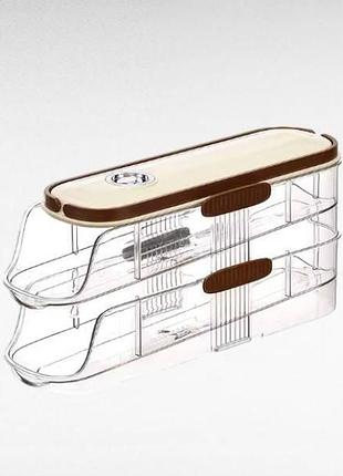 Органайзер для хранения яиц двухуровневый egg rack and 133 top shop ua_