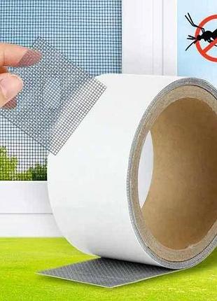 Стрічка для ремонту москітної сітки tape ly-327 5см*2м top shop ua_