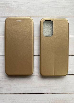 Чехол-книжка на samsung a53 4g золотой
